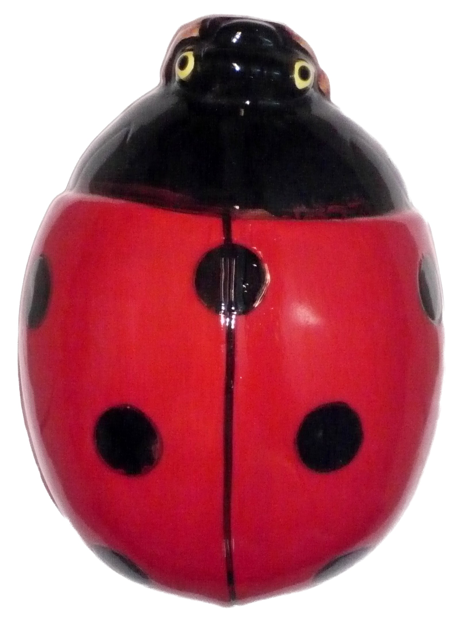 Coccinelle céramique 21 cm.