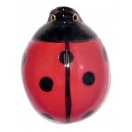 Coccinelle céramique 14.5 cm.