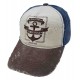 Casquette Maritime Original style usée bleue et kaki C