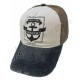 Casquette Maritime Original style usée kaki et noire D