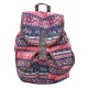 Sac à dos femme éléphant rose et bleu