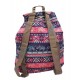 Sac à dos femme éléphant rose et bleu