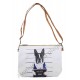Sac à main pochette Bad dog bouledogue français