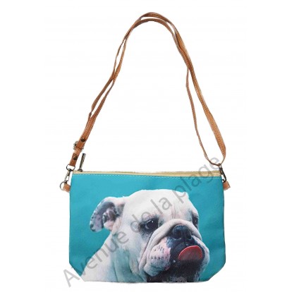 Sac à main pochette Bulldog Anglais