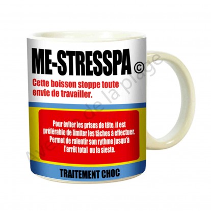Mug médicament "Me-Stresspa"