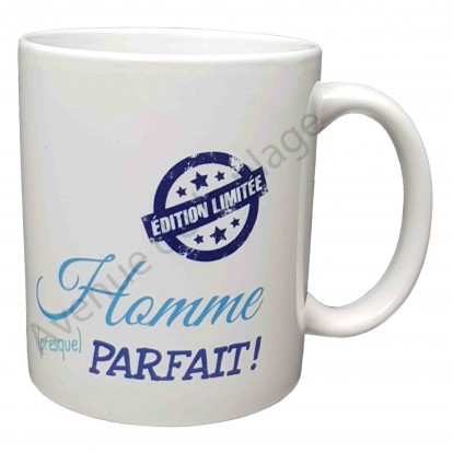 Mug cadeau "Homme Parfait"