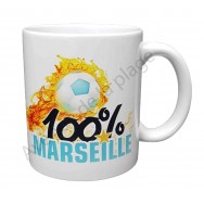Mug cadeau "100% Marseille"