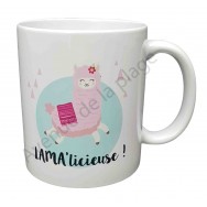 Mug cadeau "Lama'licieuse !"