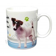 Mug chien Jack Russel le matin je pète la forme