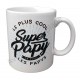 Mug cadeau "Super Papy le plus cool"