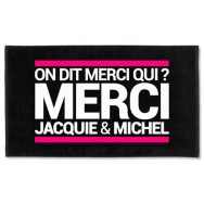 Serviette de plage Jacquie et Michel
