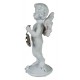Figurine ange avec coeur métal B