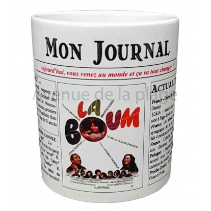 Mug Mon journal de naissance 1980