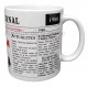 Mug Mon journal de naissance 1980