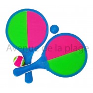 Raquettes scratch pour la plage
