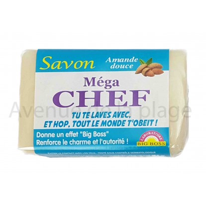 Savon humoristique Méga Chef