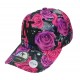 Casquette NY roses A