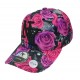 Casquette NY roses A