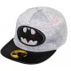 Casquette enfant Batman grise et visière plate
