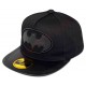Casquette enfant Batman noire et visière plate