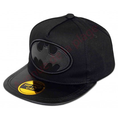 Casquette enfant Batman noire et visière plate