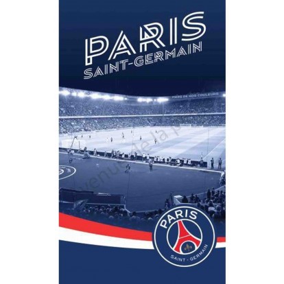 Serviette de plage PSG Parc des Princes|Drap de bain pas cher