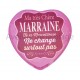 Magnet Coeur Marraine Merveilleuse