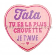 Magnet Coeur Tata je t'aime