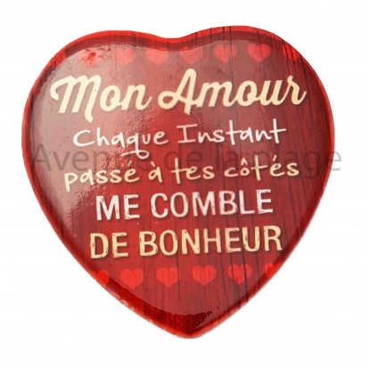 Magnet Coeur Mon Amour