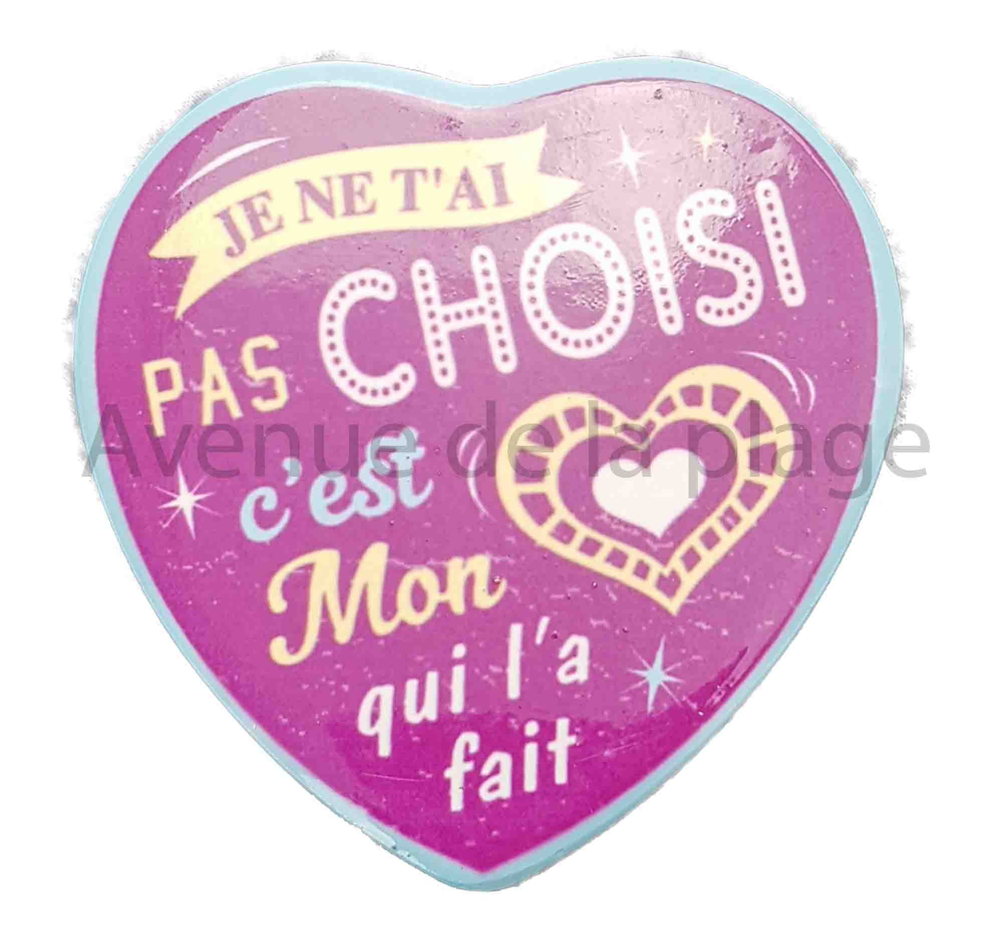 Magnet Coeur Mon Coeur T A Choisi Idee Cadeau Couple Magnet Coeur Mon Coeur T A Choisi Idee Cadeau Couple
