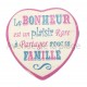 Magnet Coeur Le Bonheur