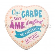 Magnet Coeur Âme d'enfant