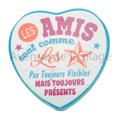 Magnet Coeur Les Amis