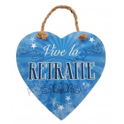 Coeur Message Vive La Retraite Idee Cadeau Retraite Pas Cher