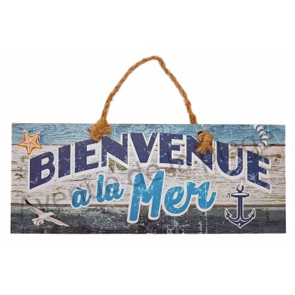 Panneau Bienvenue à la Mer