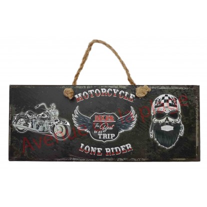 Panneau Motard Biker