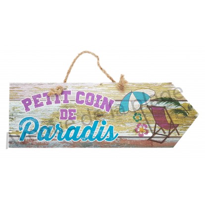 Pancarte Petit coin de Paradis