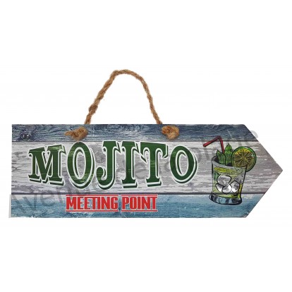 Pancarte Mojito Meeting Point