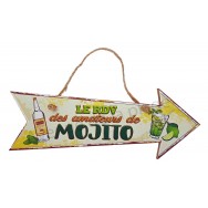 Flèche décorative Le RDV des amateurs de Mojito