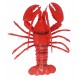 Homard décoratif en plastique