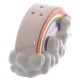 Salière et poivrière licorne et arc en ciel