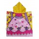 Cape de bain pour enfant princesse et papillons