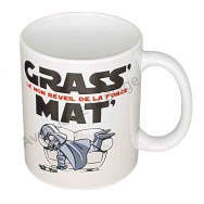Mug humoristique "Grass' Mat' Le non réveil de la Force"