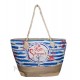 Sac de plage marinière Hello Summer