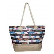 Sac de plage plumes