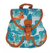 Mini sac à dos Flamant rose