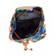 Mini sac à dos fleurs d'hibiscus