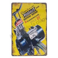 Plaque vintage Vélo Solex