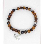 Bracelet bien être en pierre Oeil de tigre