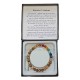 Bracelet 7 chakras et Jaspe